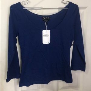 Agnes B 3/4 sleeve Bandol T shirt